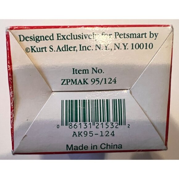 Kurt S. Adler First Edition Santa Claus Bird Ornament, was designed for Petsmart - Picture 2 of 7